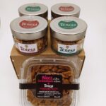 Selección de Piñones pelados y Nueces caramelizadas